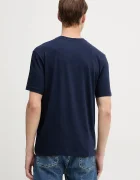 Lacoste тениска мъжка от памук тъмносиня TH7618
