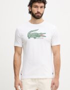 Lacoste тениска мъжка с памук бежова TH0338