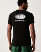 Lacoste тениска мъжка с памук черна TH6655