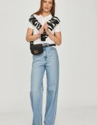 Lacoste тениска с яка дамска от памук бяла PF7839
