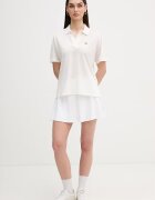 Lacoste Тениска с яка дамска в бяло PF1123