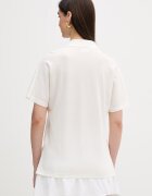 Lacoste Тениска с яка дамска в бяло PF1123