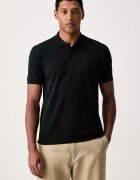 Lacoste тениска с яка мъжка от памук зелена PH0752