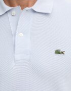 Lacoste тениска с яка мъжка памучна синя AH1043