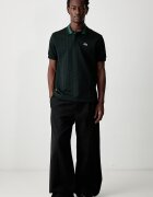 Lacoste тениска с яка мъжка зелена DH1417