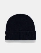 Lacoste Вълнени шапка и шал в тъмносиньо RB5385