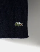Lacoste Вълнени шапка и шал в тъмносиньо RB5385