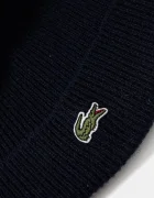 Lacoste Вълнени шапка и шал в тъмносиньо RB5385