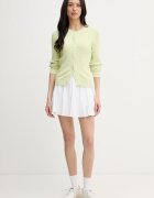 Lacoste жилетка дамска с памук зелена AF9872