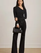 Lauren Ralph Lauren блуза с дълги ръкави дамска черна 200P13936