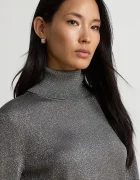 Lauren Ralph Lauren блуза с дълги ръкави дамска с вискоза черна 200B33888