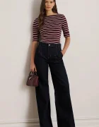 Lauren Ralph Lauren Блуза с дълги ръкави дамска в бордо 200P03723