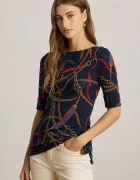 Lauren Ralph Lauren Блуза с дълги ръкави дамска в тъмносиньо 200P03722