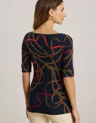 Lauren Ralph Lauren Блуза с дълги ръкави дамска в тъмносиньо 200P03722