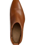 Lauren Ralph Lauren боти челси дамски от кожа Rlyn Bte Hl кафяви 802P15661001