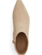 Lauren Ralph Lauren боти дамски от велур Frncsa Bt Hl бежови 802P15722001