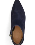 Lauren Ralph Lauren боти дамски от велур Frncsa Bt Hl тъмносини 802P15722004