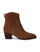 Lauren Ralph Lauren боти дамски от велур Harpher кафяви 802974389002
