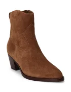 Lauren Ralph Lauren боти дамски от велур Harpher кафяви 802974389002