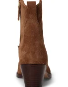 Lauren Ralph Lauren боти дамски от велур Harpher кафяви 802974389002