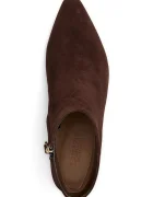 Lauren Ralph Lauren боти с тънък ток дамски от велур Frncsa Bt Hl кафяви 802P15722002
