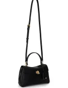 Lauren Ralph Lauren чанта crossbody дамска от кожа черна 431P15611