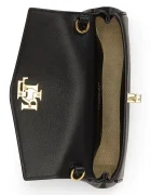 Lauren Ralph Lauren чанта crossbody дамска от кожа черна 432P11743