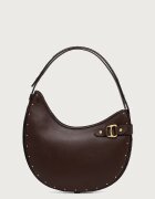 Lauren Ralph Lauren чанта дамска от кожа кафява 431P18660