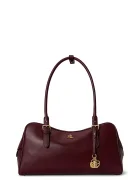 Lauren Ralph Lauren чанта тип багета дамска от кожа бордо 431P06068