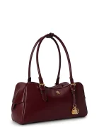 Lauren Ralph Lauren чанта тип багета дамска от кожа бордо 431P06068