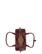 Lauren Ralph Lauren чанта тип багета дамска от кожа бордо 431P06068
