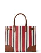 Lauren Ralph Lauren чанта tote дамска червена 431P10509