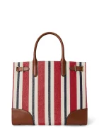 Lauren Ralph Lauren чанта tote дамска червена 431P10509