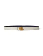 Lauren Ralph Lauren двустранен дамски колан от кожа тъмносин 412P10210