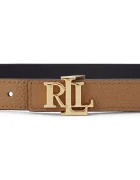 Lauren Ralph Lauren двустранен колан дамски от кожа бежов 412P06811