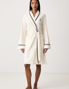 Lauren Ralph Lauren халат дамски от памук бежов ILN42568