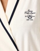 Lauren Ralph Lauren халат дамски от памук бежов ILN42568