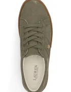 Lauren Ralph Lauren Janson II маратонки дамски от кожа зелени 802868344007