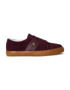 Lauren Ralph Lauren Janson II маратонки дамски от велур бордо 802868344010