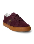 Lauren Ralph Lauren Janson II маратонки дамски от велур бордо 802868344010
