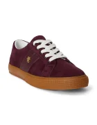 Lauren Ralph Lauren Janson II маратонки дамски от велур бордо 802868344010