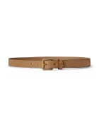 Lauren Ralph Lauren колан дамски от кожа бежов 412968763