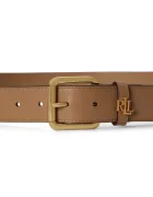 Lauren Ralph Lauren колан дамски от кожа бежов 412968765