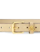 Lauren Ralph Lauren колан дамски от кожа бежов 412978433