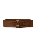 Lauren Ralph Lauren колан дамски от кожа кафяв 412P11811