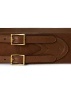 Lauren Ralph Lauren колан дамски от кожа кафяв 412P11811