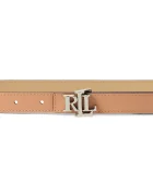 Lauren Ralph Lauren колан дамски от кожа розов 412883715