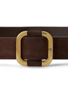 Lauren Ralph Lauren колан дамски от велур кафяв 412951457