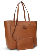 Lauren Ralph Lauren Кожена чанта в кафяво 431960183