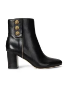 Lauren Ralph Lauren Кожени боти Kenndi Bt Hl в черно с дебел ток 802980065001